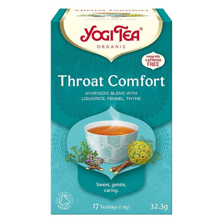 Yogi Tea Throat Comfort Organic 17 Tea Bags