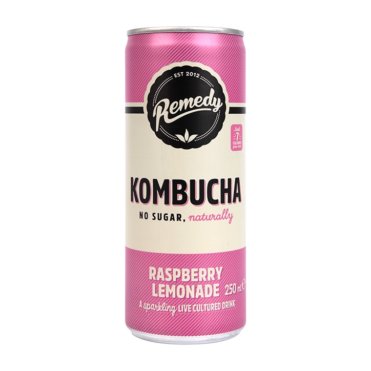 Remedy Raspberry Lemonade Kombucha 250ml