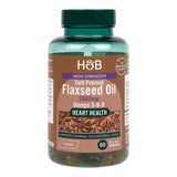 Holland & Barrett Vegan High Strength Flaxseed Triple Omega 3-6-9 Oil 60 Capsules