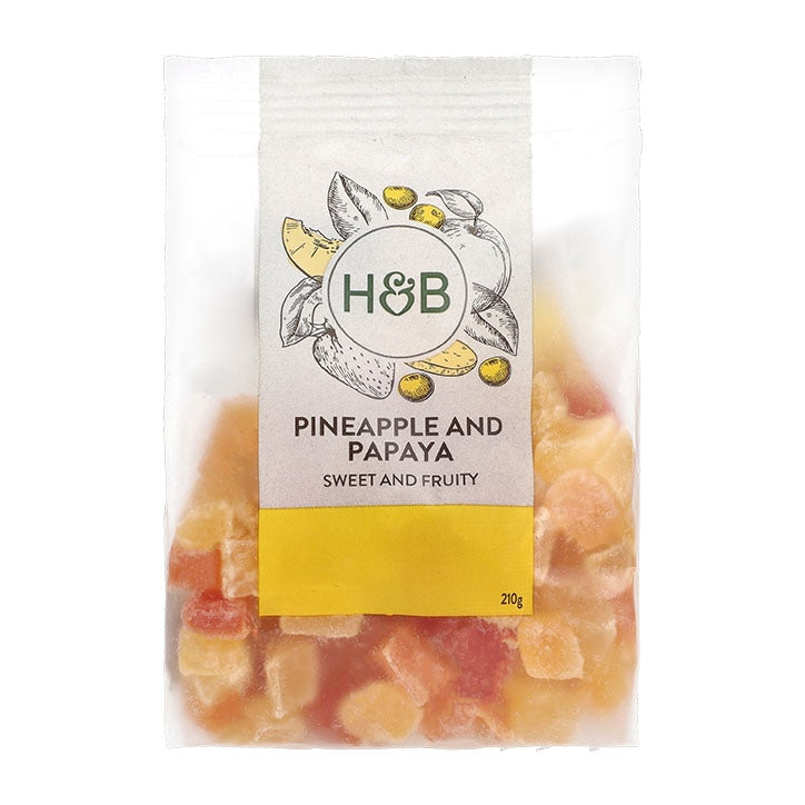 Holland & Barrett Pineapple & Papaya Chunks 210g