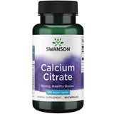 Swanson Premium - Calcium Citrate 200mg 60 Capsules