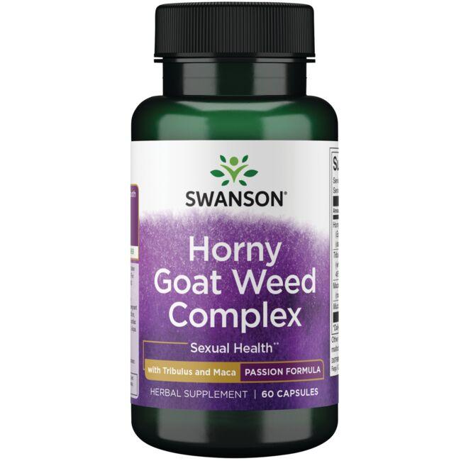 Swanson Passion- Horny Goat Weed Complex with Tribulus and Maca