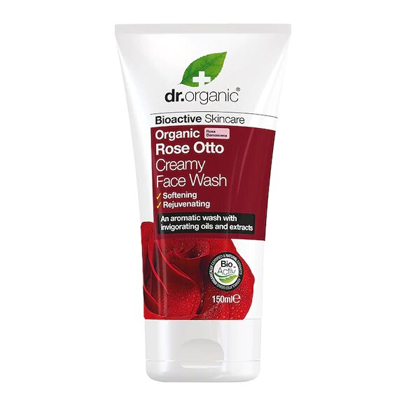 Dr Organic Rose Otto Creamy Face Wash 150ml