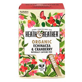 Heath & Heather Organic Echinacea & Cranberry 20 Tea Bags