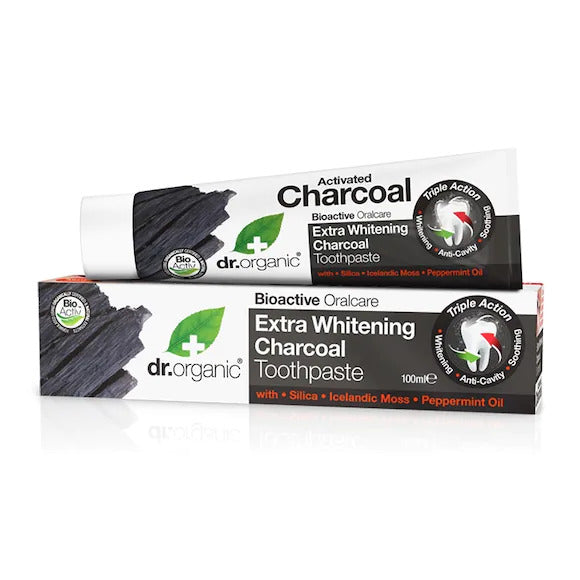 Dr Organic Charcoal Toothpaste 100ml