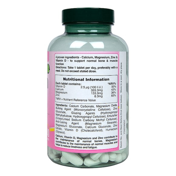 Holland & Barrett Calcium Magnesium Vitamin D & Zinc 240 Tablets