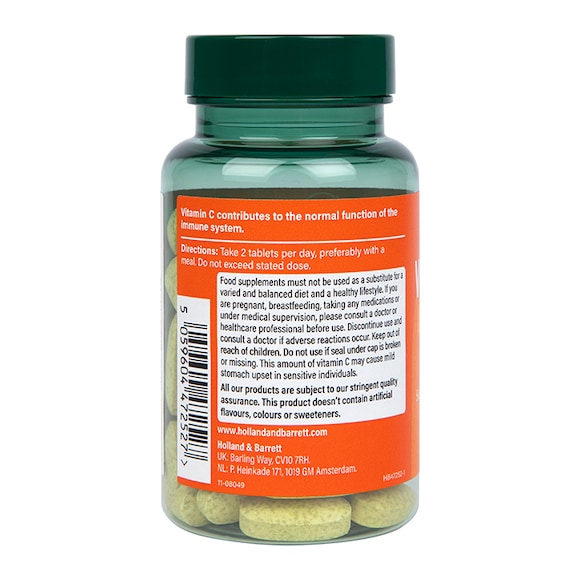 Holland & Barrett Quercetin Plus Vitamin C 60 Tablets