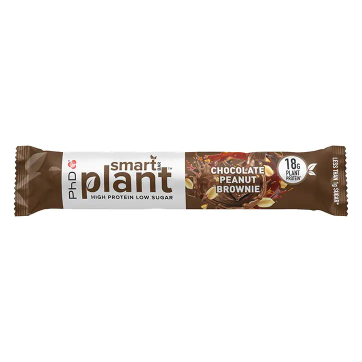 PhD Smart Bar Plant Chocolate Peanut Brownie 64g