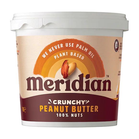 Meridian Natural Crunchy Peanut Butter 1kg