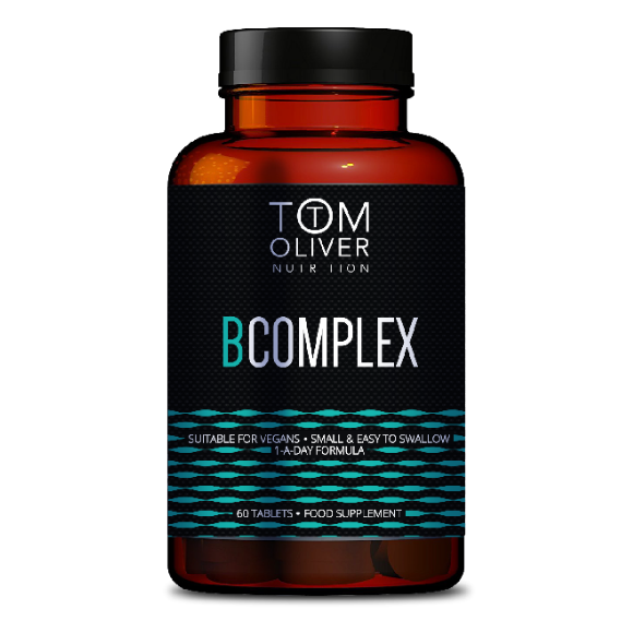 Tom Oliver Nutrition Vitamin B Complex (60 Tablets)