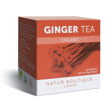 Natur Boutique London Organic Ginger Tea 20 Sachets