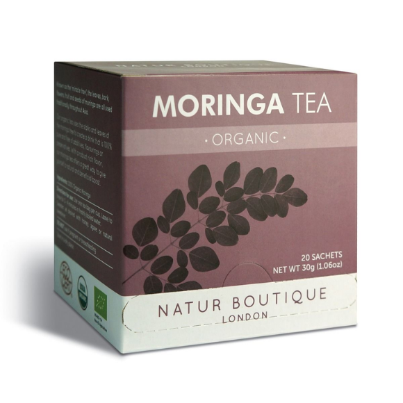 Natur Boutique London Organic Moringa Tea 20 Sachets