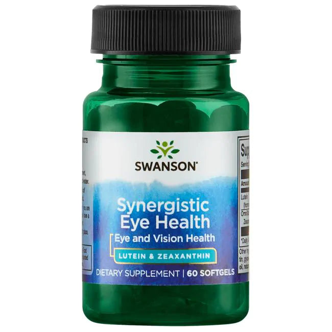 Swanson Synergistic Eye Health with Lutein & Zeaxanthin 60 Softgels